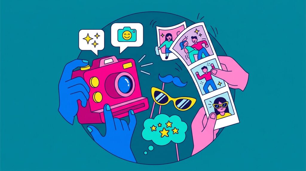 découvrez les meilleures formules d'animation photobooth pour rendre votre événement inoubliable avec des souvenirs fun et personnalisés.