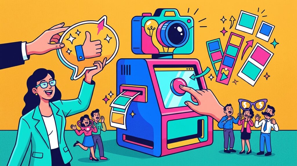 découvrez comment une borne photo peut enrichir les offres de votre agence digitale et captiver vos clients avec des expériences interactives et mémorables.