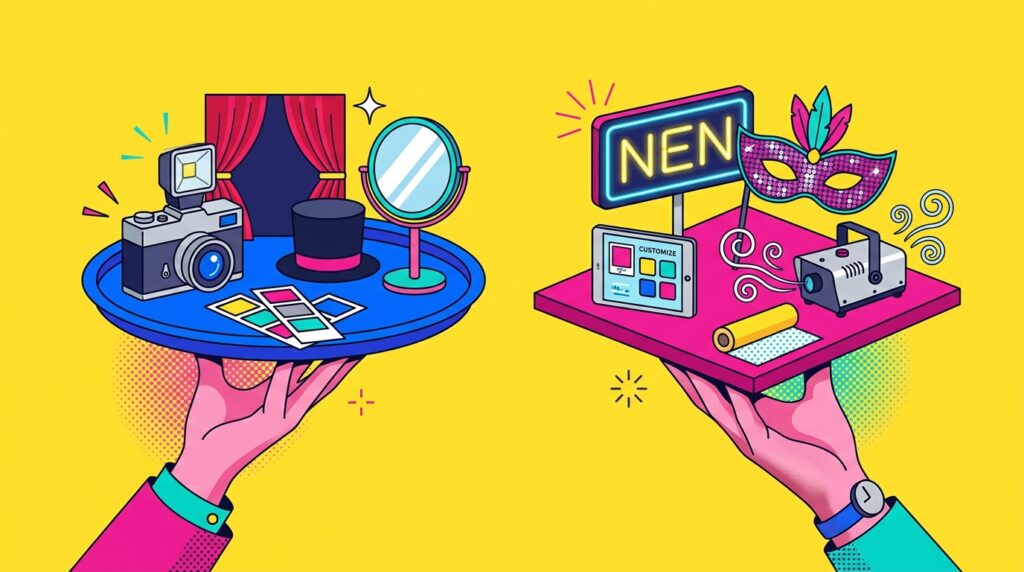 découvrez tout ce qui est inclus et les options disponibles avec un opérateur photobooth pour rendre vos événements inoubliables.
