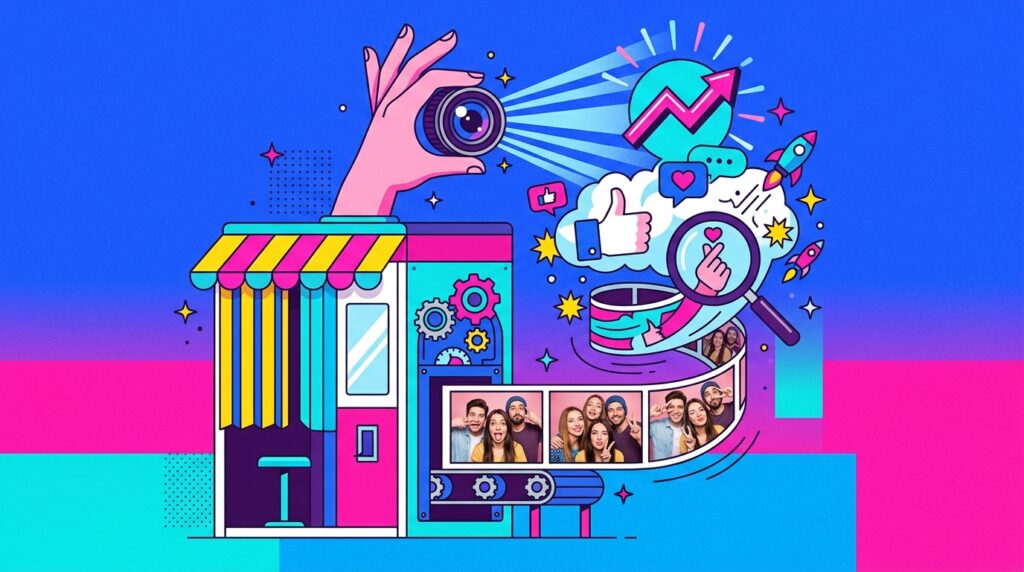 découvrez comment le photobooth peut booster votre stratégie d'influence en créant du contenu viral et engageant pour maximiser votre visibilité sur les réseaux sociaux.